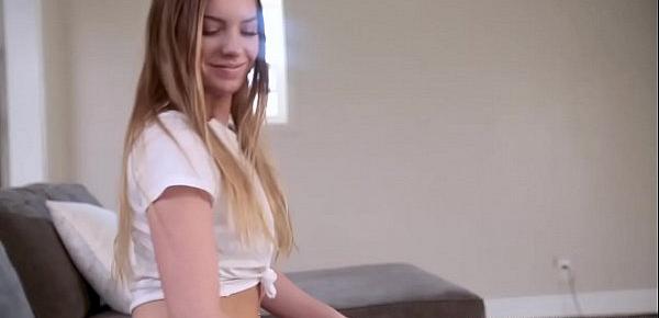  Stepsister Summer Brookes riding stepbrothers cock into oblivion